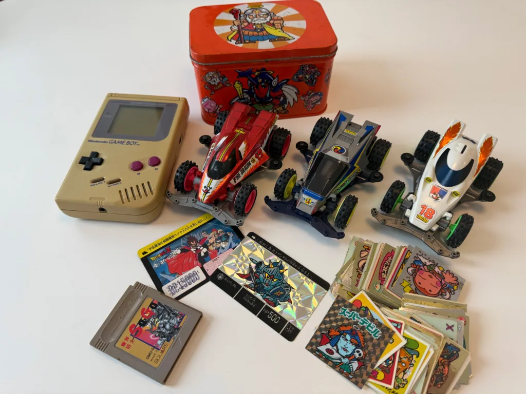 私の80s思い出グッズたち