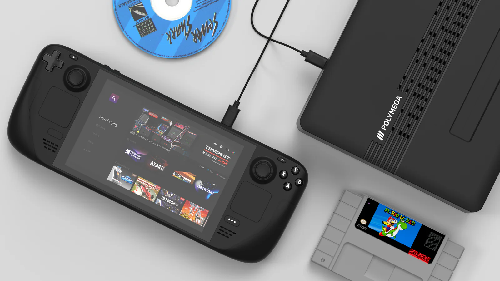 あのCD-ROMゲーム資産をPCへ。「Polymega Remix」