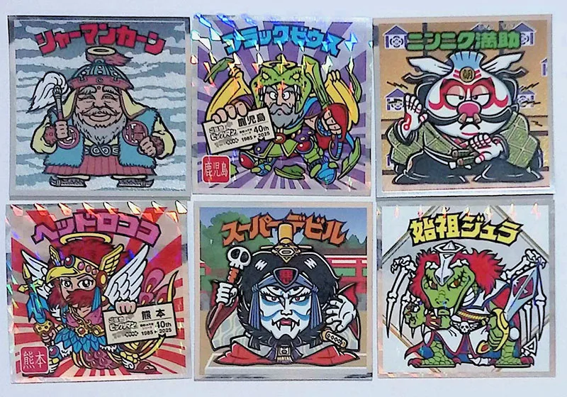 歌舞伎、浮世絵ビックリマンなど