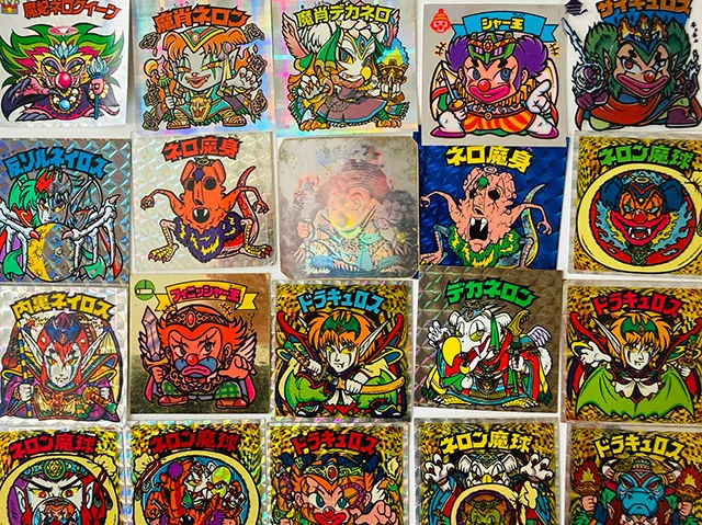 魔肖ネロ関連シール