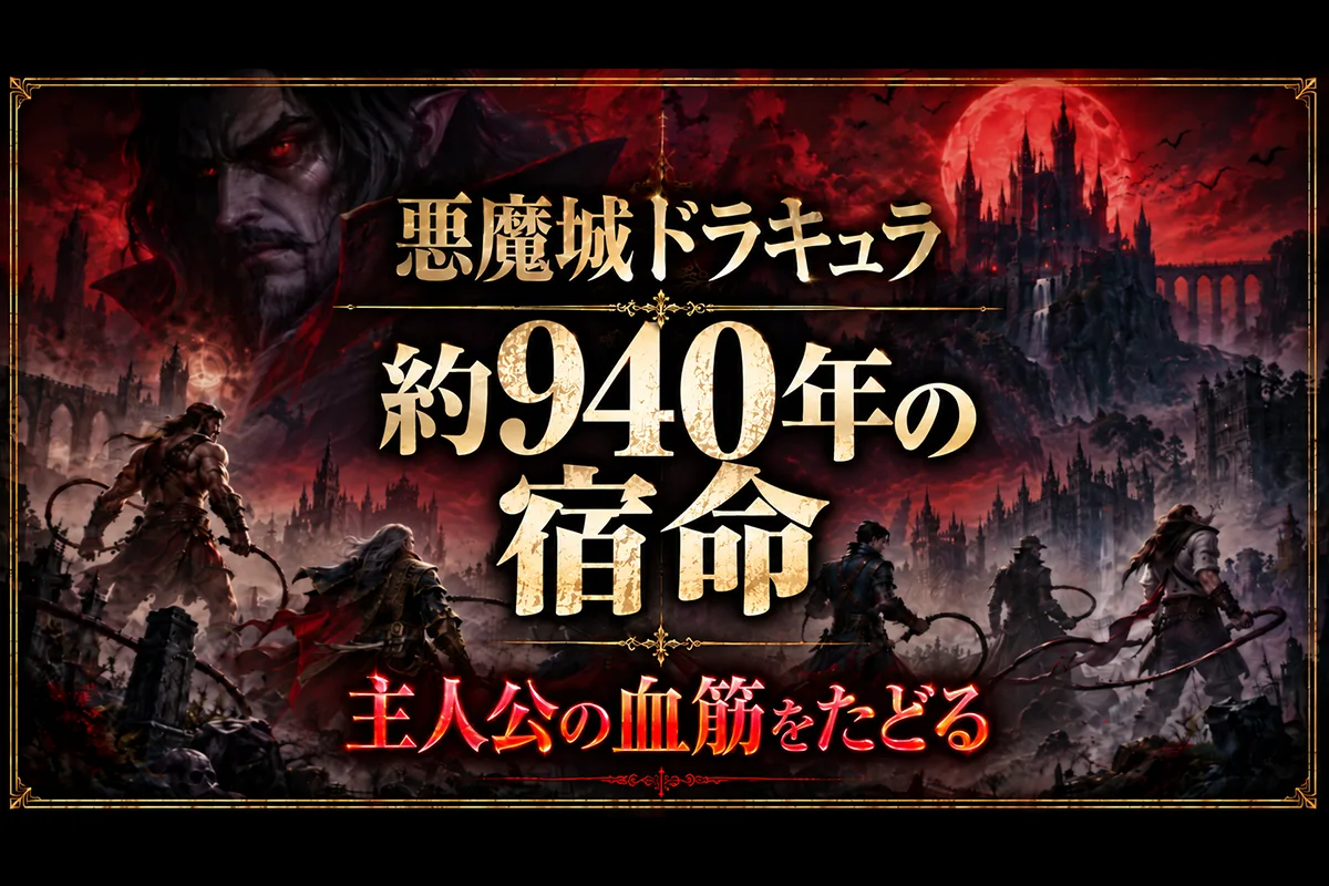 悪魔城ドラキュラシリーズ年表